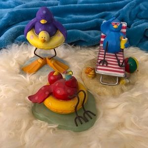 Whimsical set of figurines